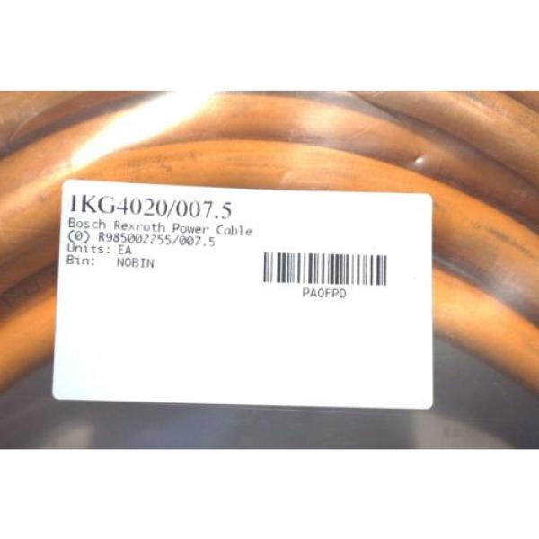 NEW Korea Australia BOSCH REXROTH IKG4020 / 007.5 POWER CABLE R985002255/007.05 IKG40200075 #2 image