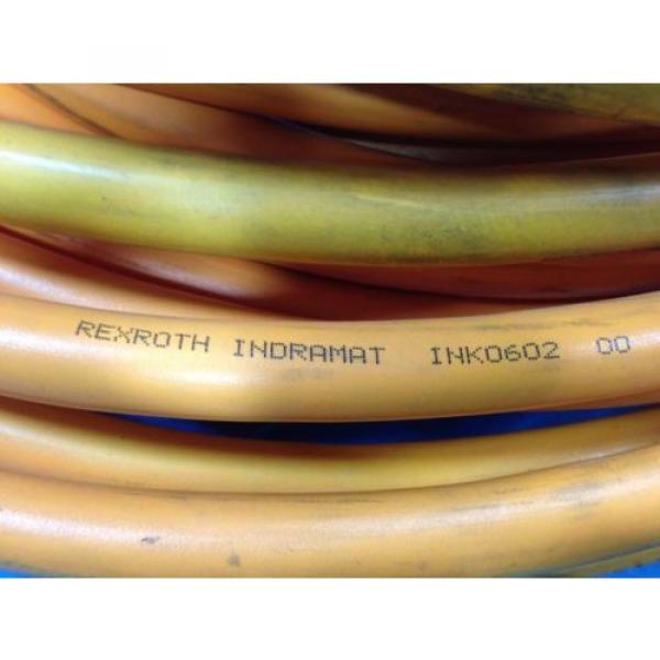 REXROTH INDRAMAT INK0602 SERVO CABLE IKG4067 40 METER 11610156 USED 5D #4 image
