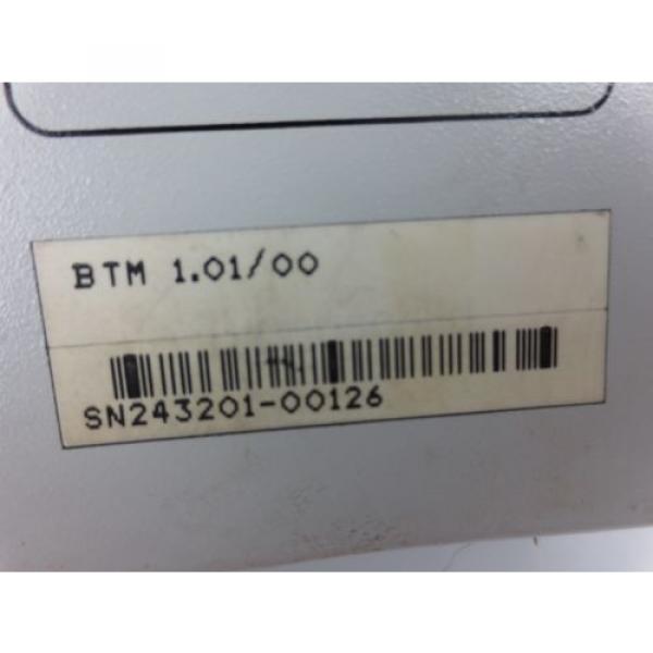INDRAMAT / REXROTH BTM101/00 CONTROL PANEL / OPERATOR INTERFACE w/ E-STOP USED #4 image