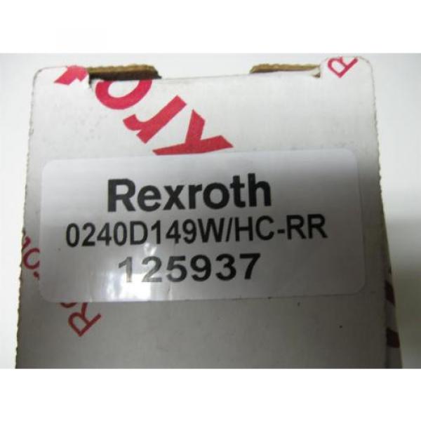 Rexroth Canada Canada 0240D149W/HC-RR Hydraulic Filter, 125937 #2 image