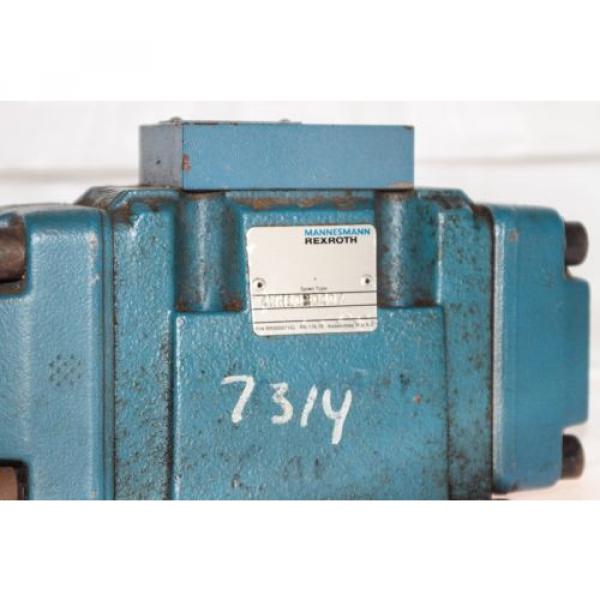 MANNESMANN REXROTH 4WH10C40/ DIRECTIONAL HYDRAULIC CONTROL VALVE USED G10 #3 image