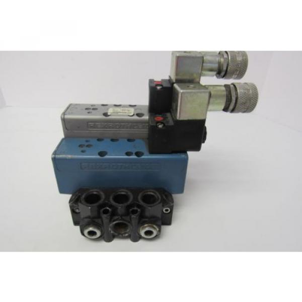 REXROTH R432006435 DUAL VALVE ASSEMBLY #1 image