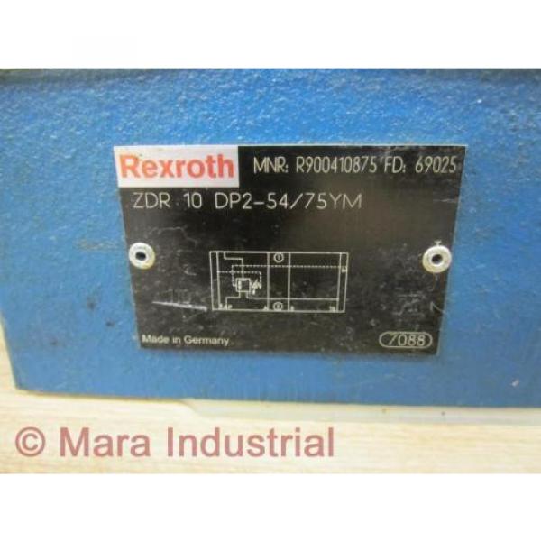 Rexroth Egypt Australia Bosch R900410875 Valve ZDR 10 DP2-54/75YM - New No Box #4 image