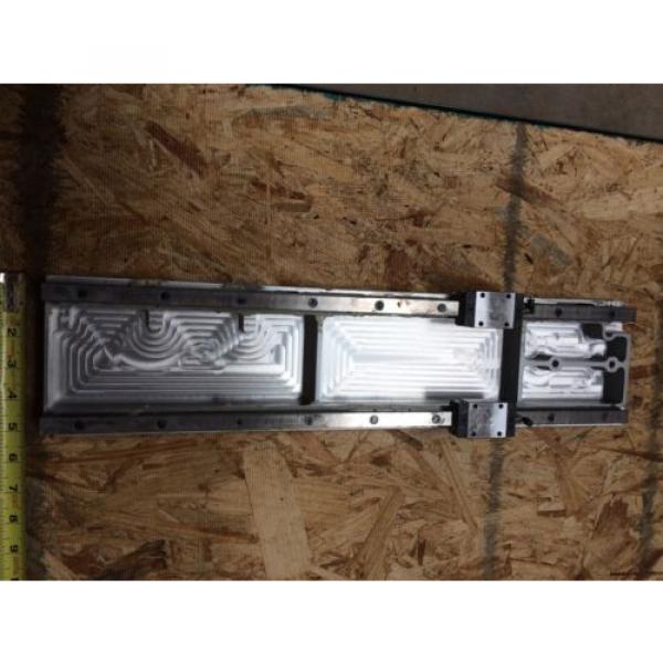 REXROTH  2 Rails  Guide Linear bearing CNC Route  21#034; L x 5#034; W #4 image
