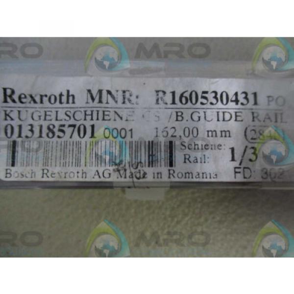 REXROTH R160530431 GUIDE RAIL Origin NO BOX #1 image