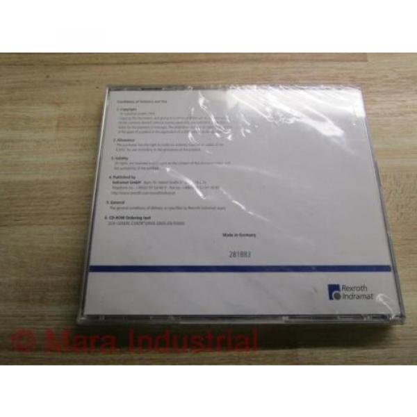 Rexroth Indramat GN05-EN-D0600 Control amp; Drive Systems Software #5 image